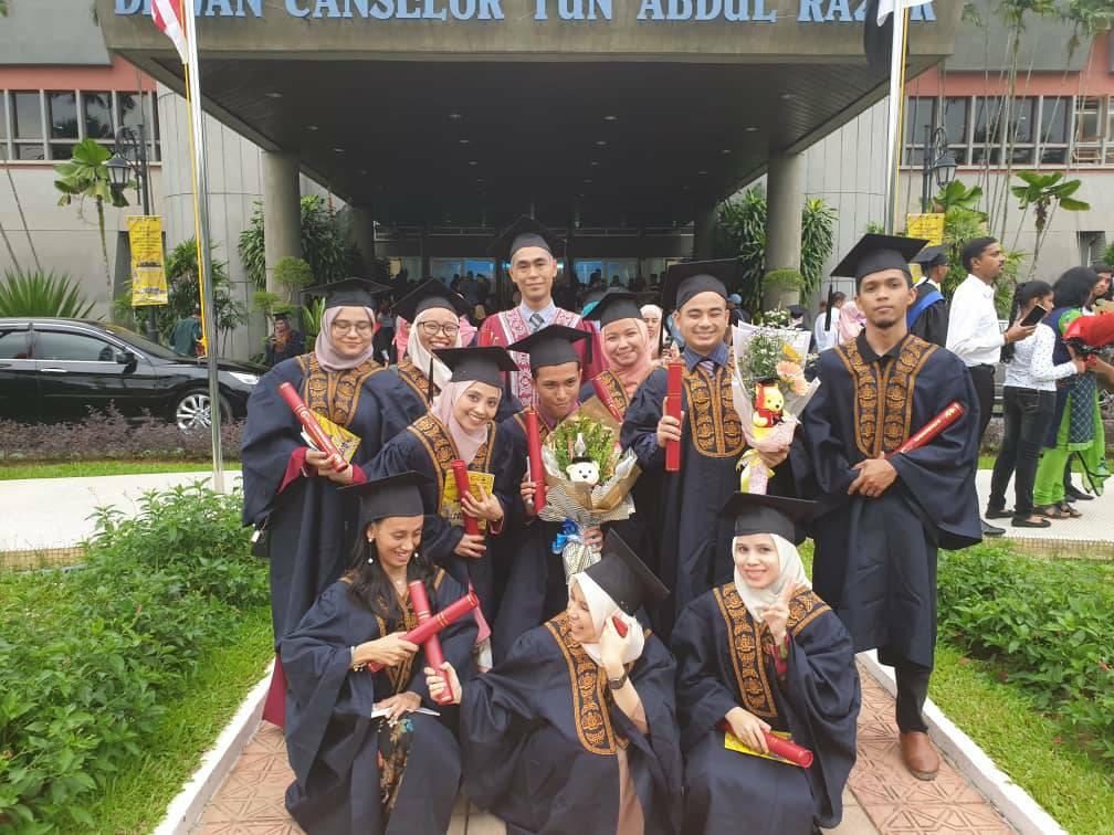 Graduates celebrating